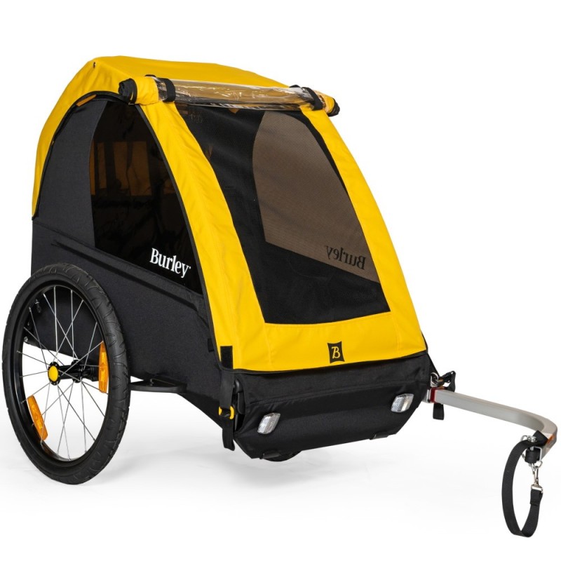 Burley Fahrradanhänger - Bee Double für 1-2 Kinder