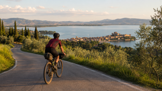 Cycling Through the Heart of Umbria: My Journey Around Lake Trasimeno